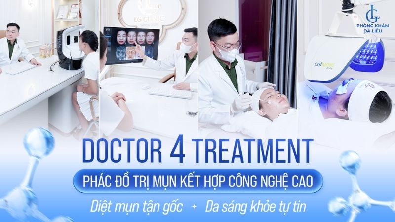 Phác đồ trị mụn Doctor 4 Treatment
