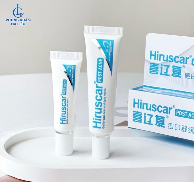 Gel dưỡng hỗ trợ mờ thâm và sẹo mụn Hiruscar Post Acne