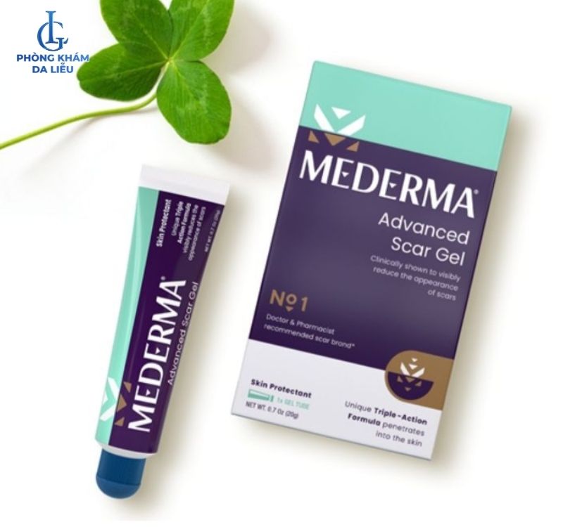 Mederma Advanced Scar Gel thuộc top các loại kem trị sẹo rỗ tốt nhất hiện nay