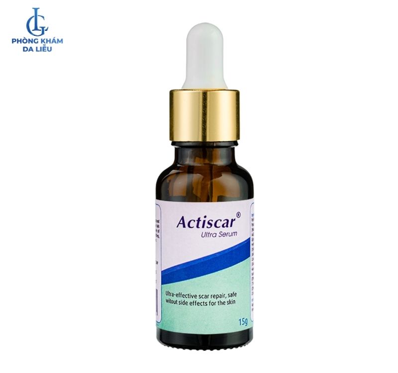 Serum Actiscar hỗ trợ cải thiện sẹo rỗ
