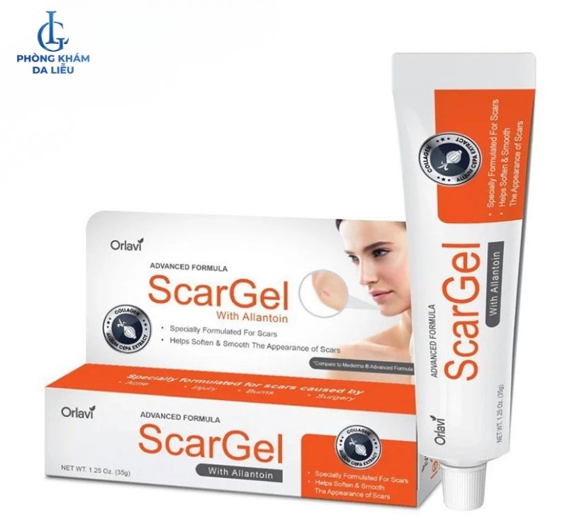 Thuốc bôi trị sẹo rỗ Scargel
