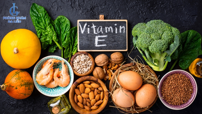 ăn vitamin e để hết bị sẹo rỗ