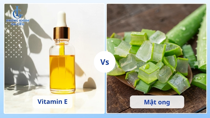 cách dùng vitamin e trị sẹo rỗ