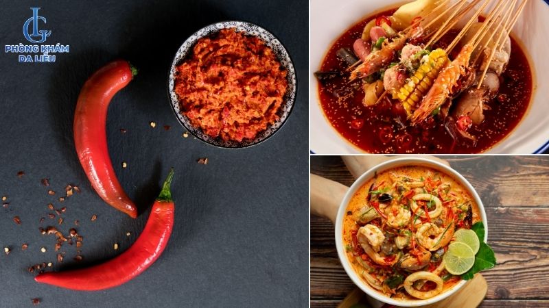 kiêng ăn đồ cay khi trị sẹo rỗ