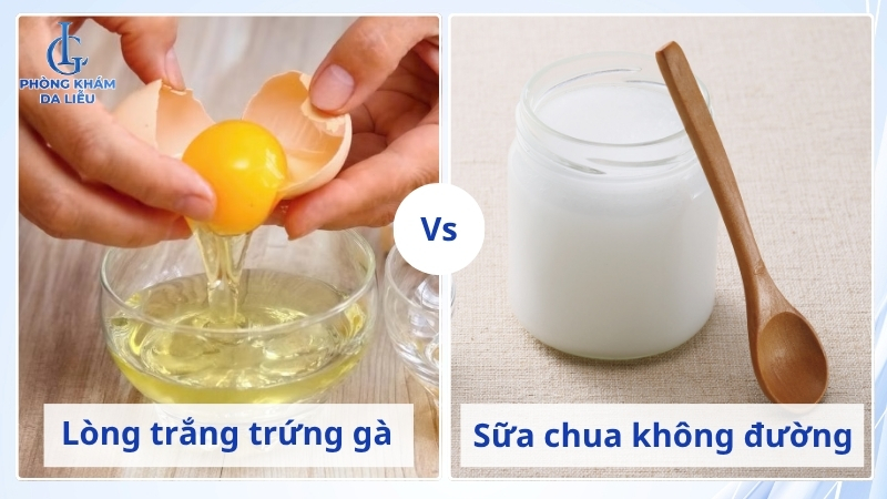 mặt nạ trứng gà trị sẹo rỗ