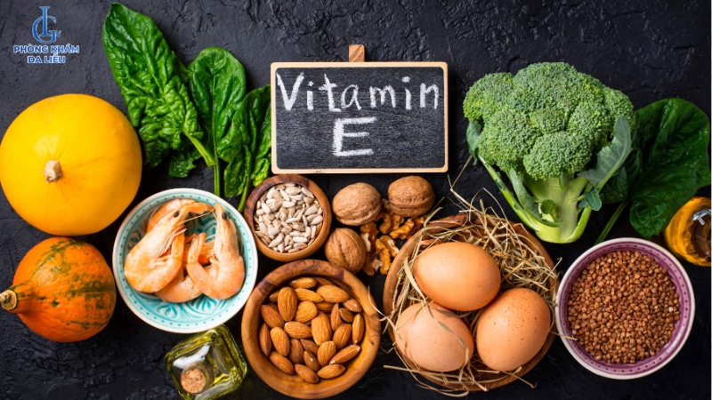 trị sẹo rỗ bằng vitamin e hiệu quả
