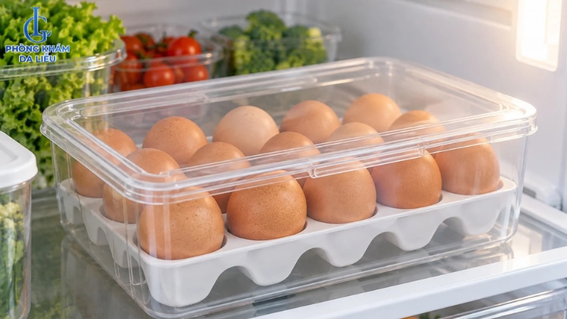 bảo quản trứng gà trị sẹo rỗ