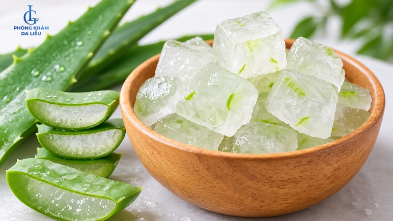 cách trị sẹo rỗ bằng nha đam tại nhà