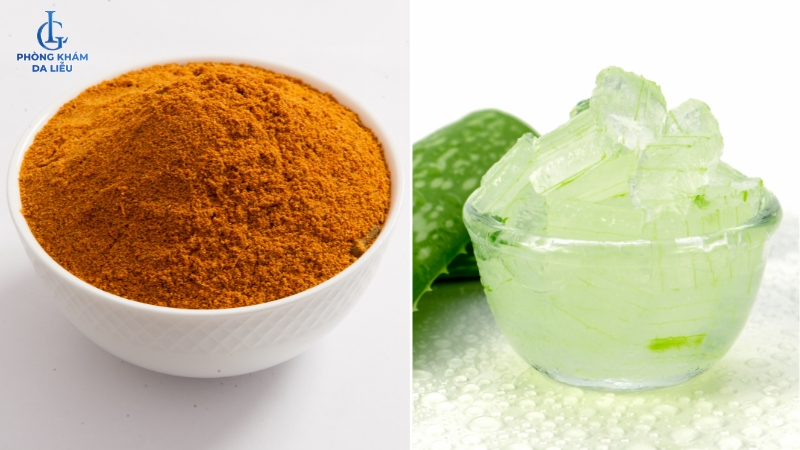 cách trị sẹo rỗ bằng nha đam