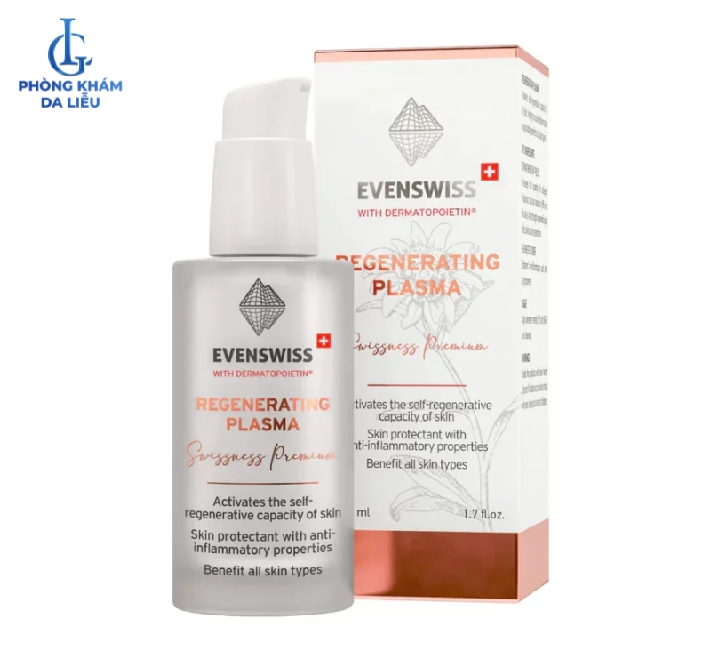 serum phục hồi và hỗ trợ trị sẹo rỗ Evenswiss Regenerating Plasma