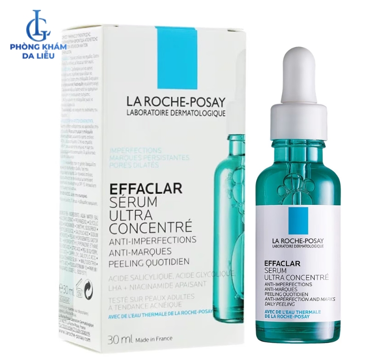 serum trị mụn thâm sẹo rỗ La Roche-Posay Effaclar Salicylic Acid Acne Treatment Serum
